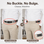 Premium Elastic Waist Buckle (1 Pair - 2 Pieces)