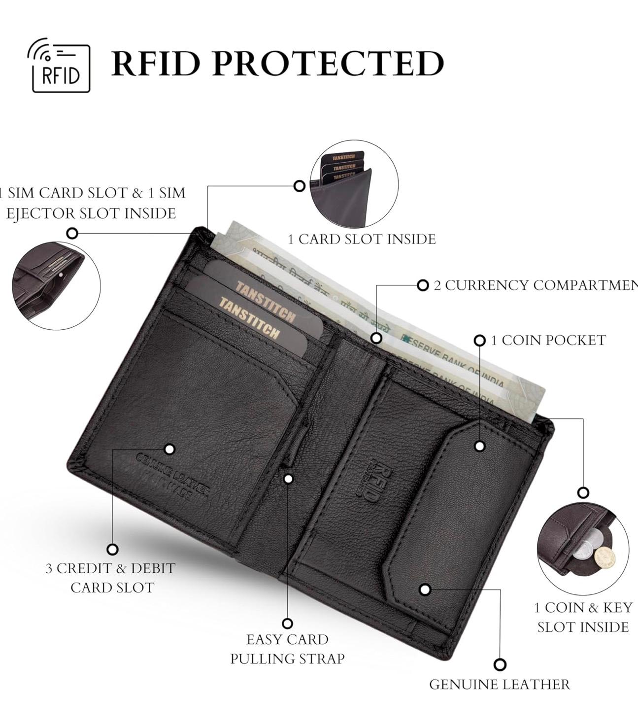 Premium Leather Wallet for Men – Black, Brown & Nappa Brown | Slim & Luxury Design