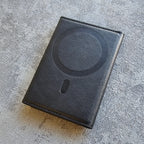 Tri-Fold Slim MagSafe Leather Wallet With Stand