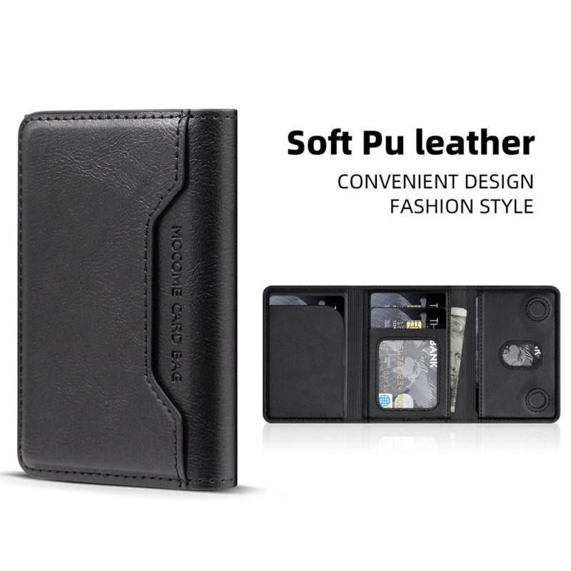 Magnetic Slim Leather-Style Wallet